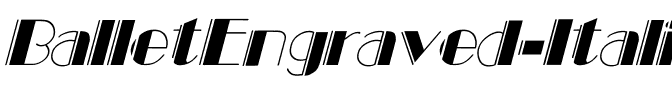 BalletEngraved-Italic Regular.ttf