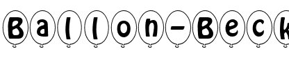 Ballon Becker Normal.ttf