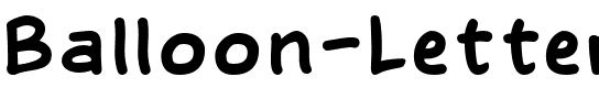 Balloon Lettering Regular.ttf