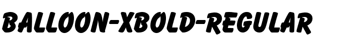 Balloon-Xbold Regular.ttf