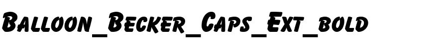 Balloon Becker Caps Ext bold Regular.ttf