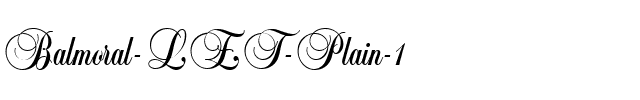 Balmoral LET Plain.ttf