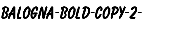 Balogna Bold.ttf
