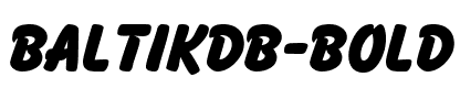 BaltikDB Bold.ttf