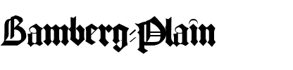 Bamberg Plain.ttf