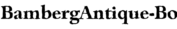 BambergAntique Bold.ttf