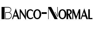 Banco Normal.ttf