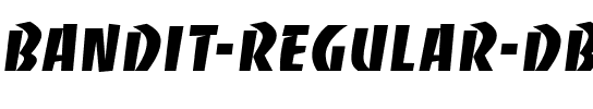 Bandit DB Regular.ttf
