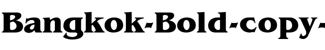 Bangkok Bold.ttf