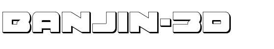 Banjin 3D Regular.ttf