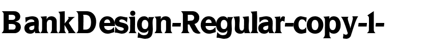 BankDesign Regular.ttf