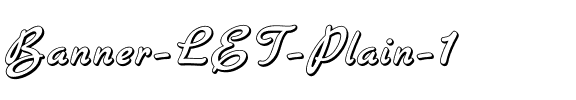 Banner LET Plain.ttf