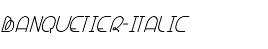 Banquetier-Italic Regular.ttf