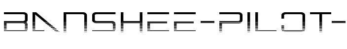 Banshee Pilot Halftone Regular.ttf