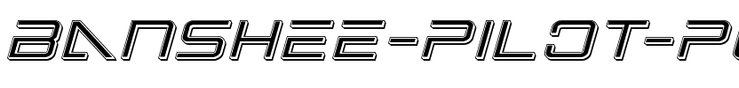 Banshee Pilot Punch Italic Italic.ttf