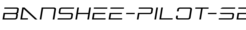 Banshee Pilot Semi-Italic Semi-Italic.ttf