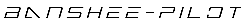 Banshee Pilot Title Italic Italic.ttf