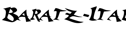 Baratz Italic.ttf