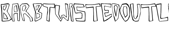 Barbera Twisted Outline Regular.otf