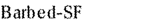 Barbed SF Regular.ttf