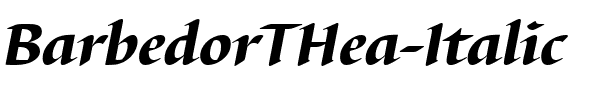 BarbedorTHea Italic.ttf