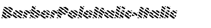 BarberPoleItalic Italic.ttf