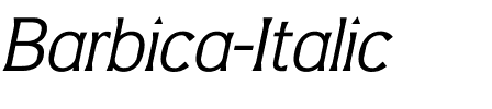 Barbica Italic.ttf