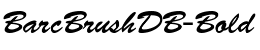 BarcBrushDB Bold.ttf