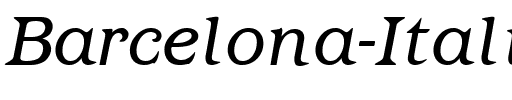 Barcelona Italic.ttf