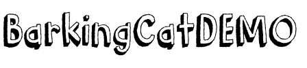 Barking Cat DEMO Regular.otf
