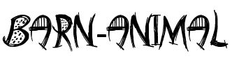 Barn Animal Normal.ttf