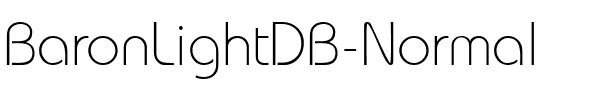 BaronLightDB Normal.ttf