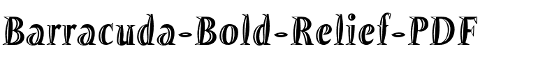 Barracuda Bold Relief Regular.ttf