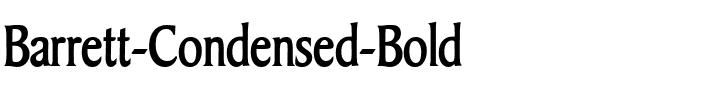 Barrett-Condensed Bold.ttf