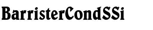 BarristerCondSSi Regular.ttf