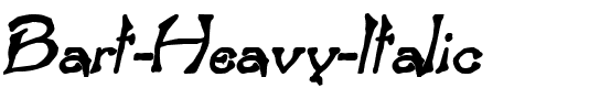 Bart Heavy Italic.ttf