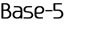 Base 5 Regular.ttf