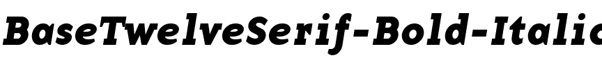 BaseTwelveSerif Bold Italic.ttf