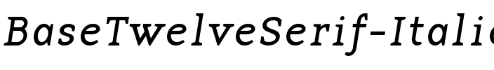 BaseTwelveSerif Italic.ttf