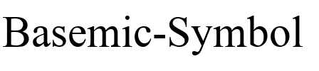 Basemic Symbol Regular.ttf