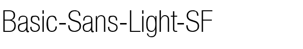 Basic Sans Light SF Regular.ttf