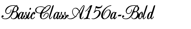 BasicClassA156a Bold.ttf