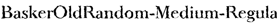 BaskerOldRandom-Medium Regular.ttf