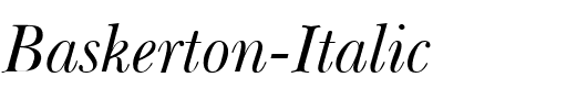 Baskerton Italic.ttf
