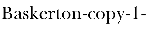 Baskerton Regular.ttf