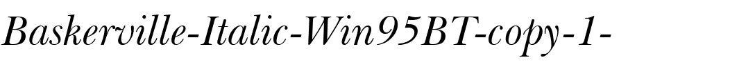 Baskerville Win95BT Italic.ttf