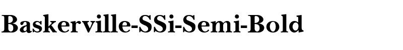 Baskerville SSi Semi Bold.ttf