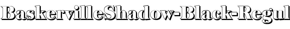 BaskervilleShadow-Black Regular.ttf
