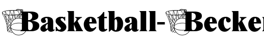 Basketball Becker Normal.ttf