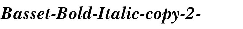 Basset Bold Italic.ttf